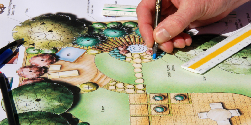 landscape designer can do easily with your input